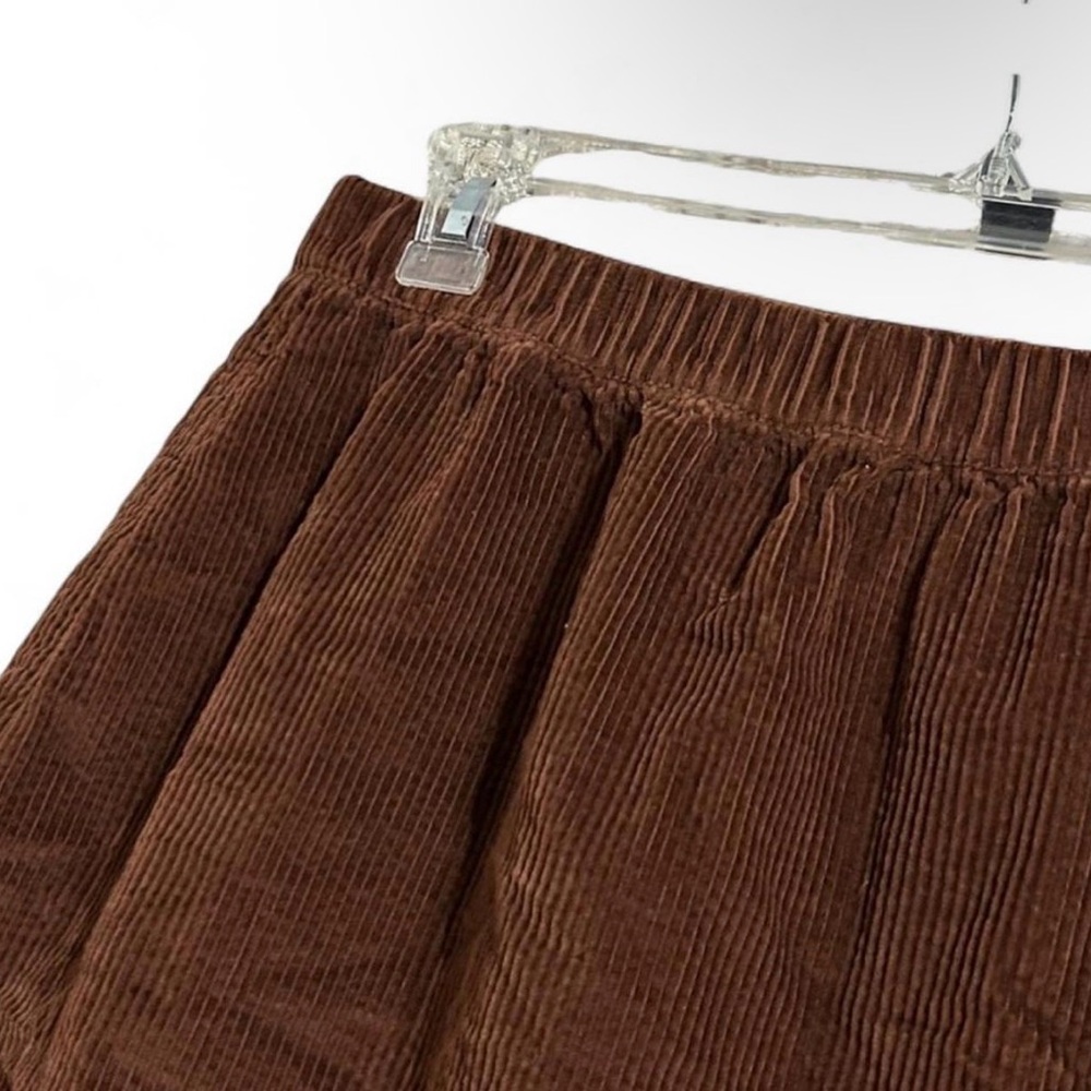 American Eagle Outfitters Brown Corduroy Mini Skirt - Picture 2 of 5